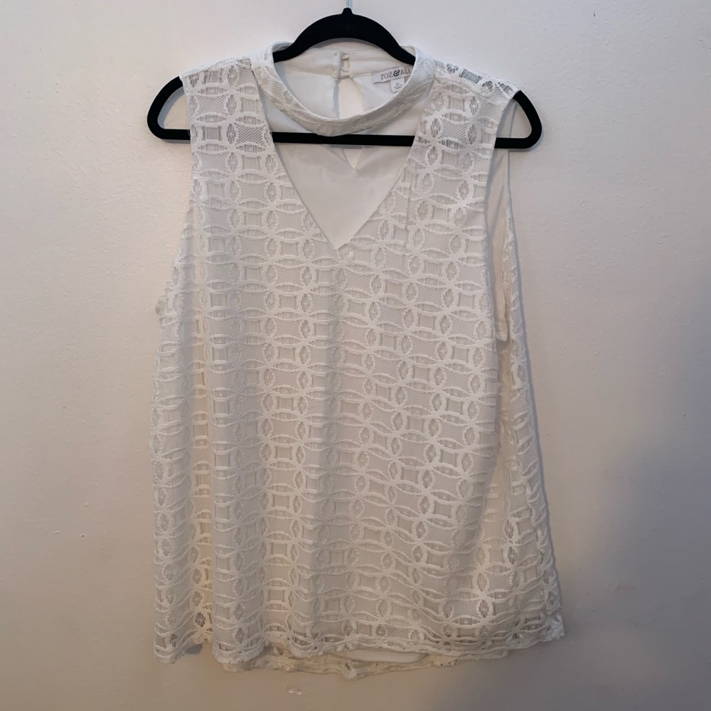 lace tank top